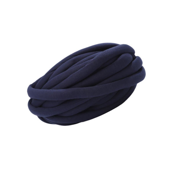 1/2/3/5 Chunky ullgarnfyllning Mjuk stickning för halsdukströja navy blue 25mm 1Set