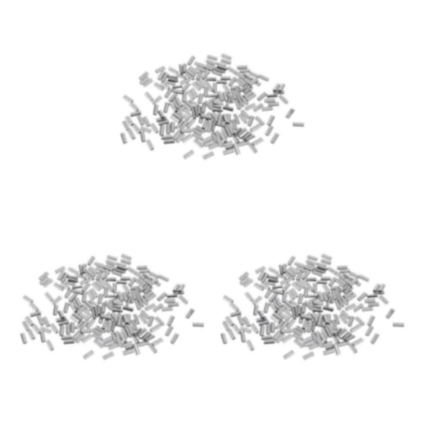 1/2/3 200 st aluminiumlegering fiskelina Crimp Wire Leader 3Set