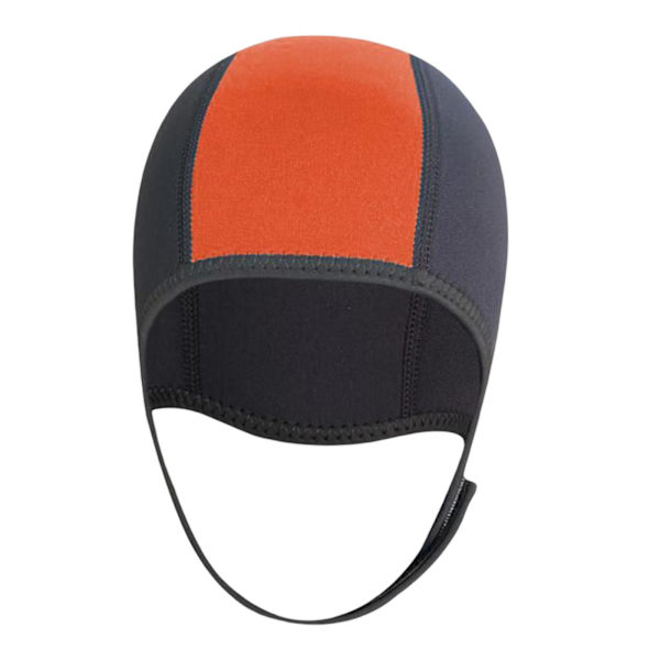 1/2/3/5 Neopren Dykhatt Skyddsöra för forsränning orange 3mm 1Set