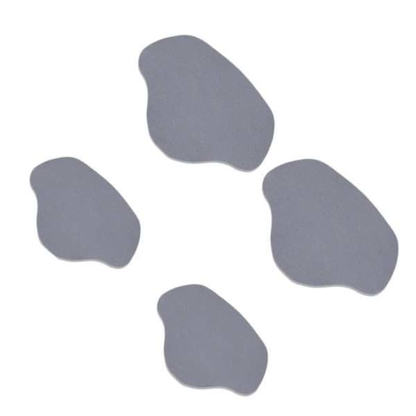 1/2/3/5 Shoe Häl Pad Innersula Häl Reparation Heel Stick för män & light gray 5Set