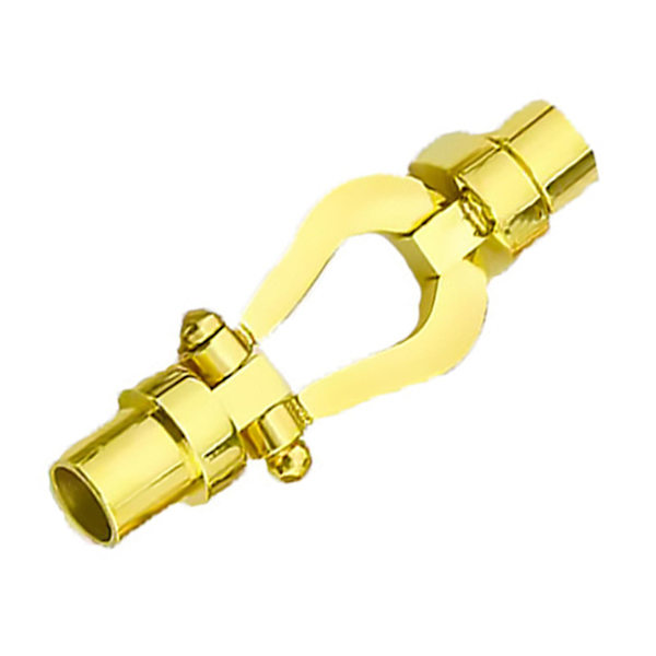 1/3/5 armbandsanslutningsspänne för utbyte av DIY-bearbetning Gold Inner hole 0.52cm 1Set