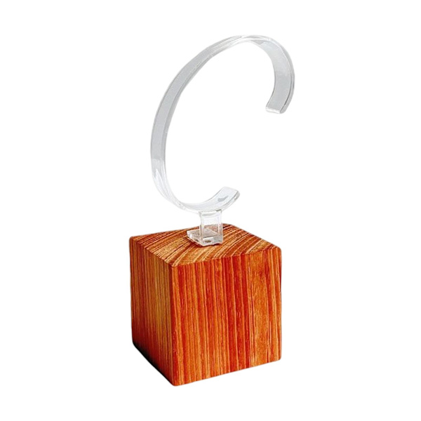 Watch Display Stand Armband Display Organizer för hemmabordsskiva Transparent 5 x 5 x 14.5cm