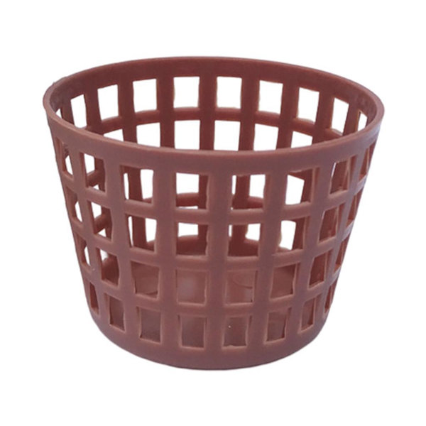 5 Mini Plast Storage Korg Rengöringsverktyg hink Förvaringslåda Coffee 1.37x1.25x1.22 Inch