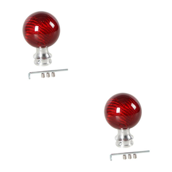 1/2/5 bekväm manuell växelknopp för enkel installation red 7.6*5.2*2.6cm 2PCS