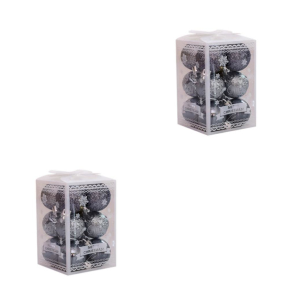 1/2/3/5 12 st/ set Hållbar konstruktion Elegant och delikat gray 2Set