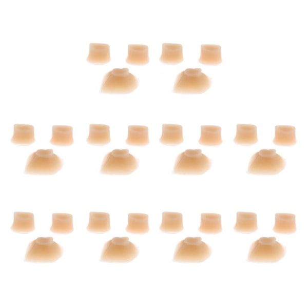1/2/5 10 set Gummiflöjt Piccolo Pads Träblåsinstrument 1Set