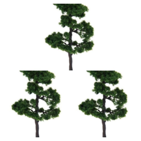 1/2/3 4,72 tums landskap Landskapsmodell Tree Mountain Pine Trees 3Set