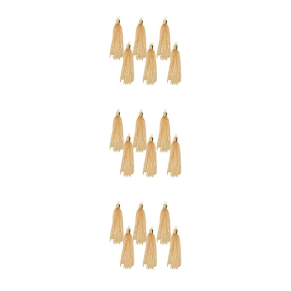 1/2/3/5 6 delar Handgjorda Boho Long Chain Tofshängen Light gold 3Set