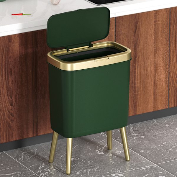 Effektiv och hållbar plastsoptunna till kök - lätt att black gold