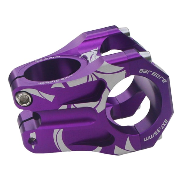 1/2/3/5 35mm Bike Short Stem För Cykeldelar för cykling För Purple 31.8mm 1Set