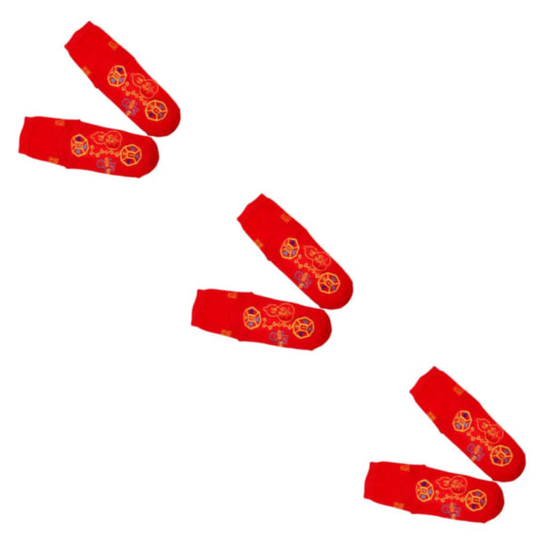 1/2/3 2st Sock Blockers Form för hantverksälskare Red Sports socks 3Set