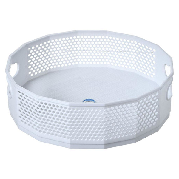 1/2/3 anti-sladd skivspelare Kryddställ för badrumsförvaring White L 1Set