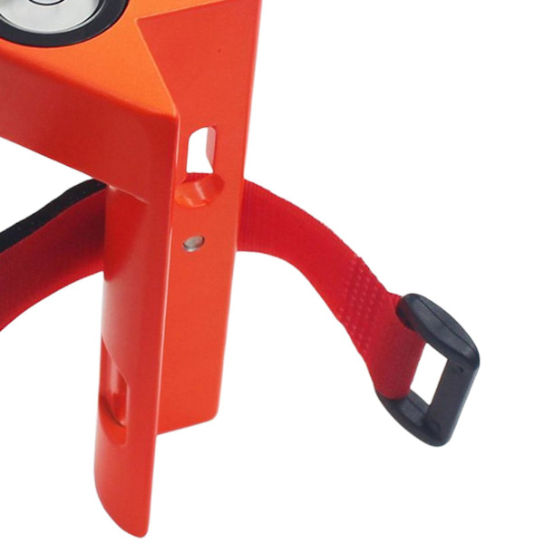 1/2 Grade Rod Level Bubble Level för rätvinklig nivårem Orange with Tie 1 Pc