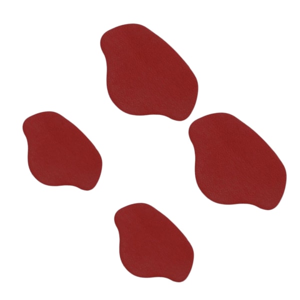 1/2/3/5 Shoe Häl Pad Innersula Häl Reparation Heel Stick för män & red 2Set