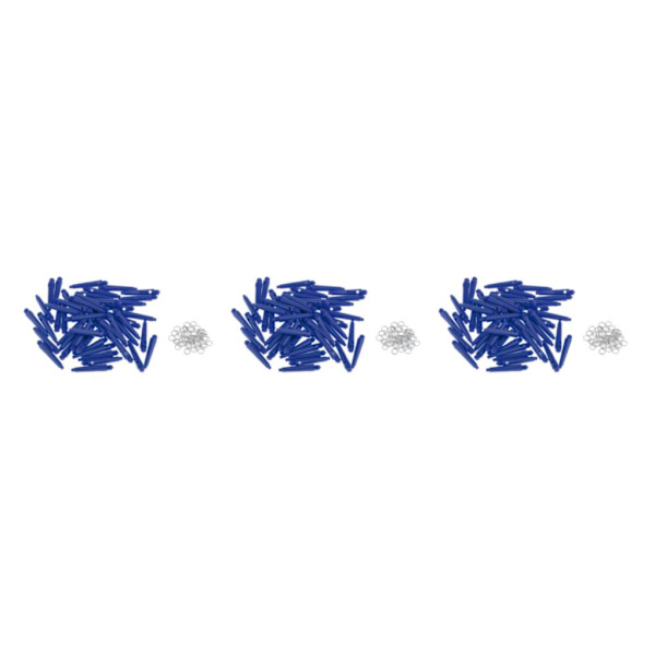 1/2/3/5 50x För Shafts 2BA Dart Tillbehör med skydd 27mm Blue 3Set