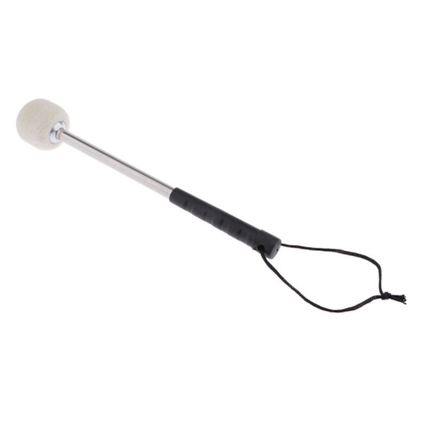 Alloy Marching Tenor Drum Mallets med Strap Stick Wool Filt