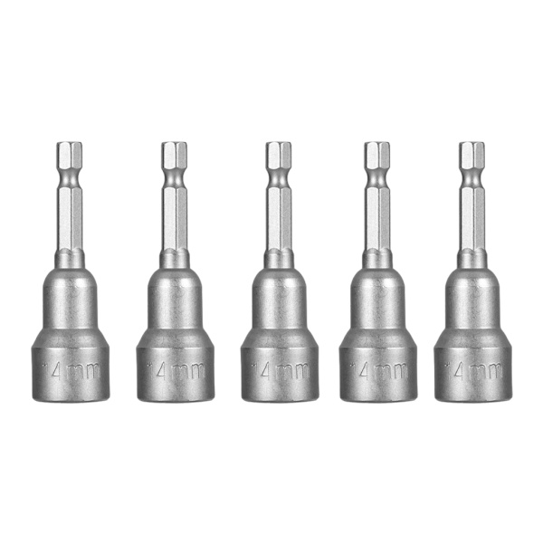 1/2/3/5 5 delar mutterdragare skaft pneumatisk skruvmejsel 14x65mm 1 Pc