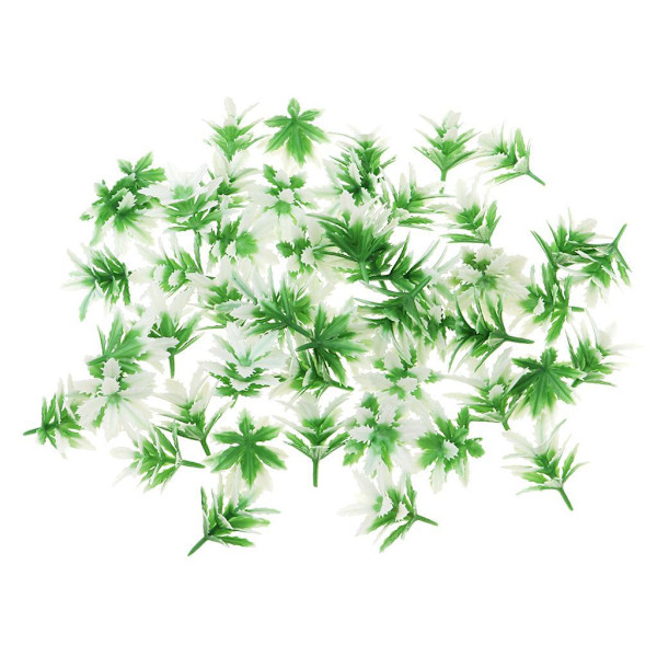 1/2/3/5 50st Model Weeds for Architecture Train Railway Wargame White 1Set