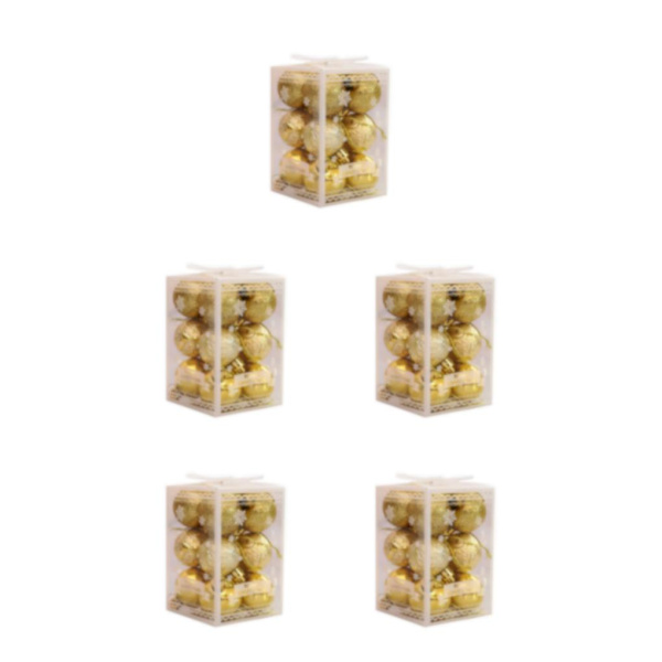 1/2/3/5 12 st/ set Hållbar konstruktion Elegant och delikat gold 5Set