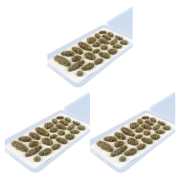 1/2/3/5 25x Simulation Cluster För Grass for Train Scenery Autumn Green 6mm 3Set