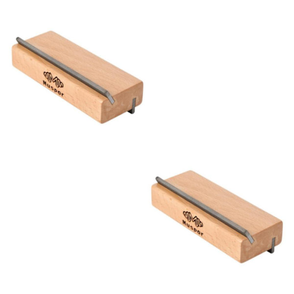 1/2 Fret Beveling File Fret End Bevel Flush Files För Luthier 2PCS