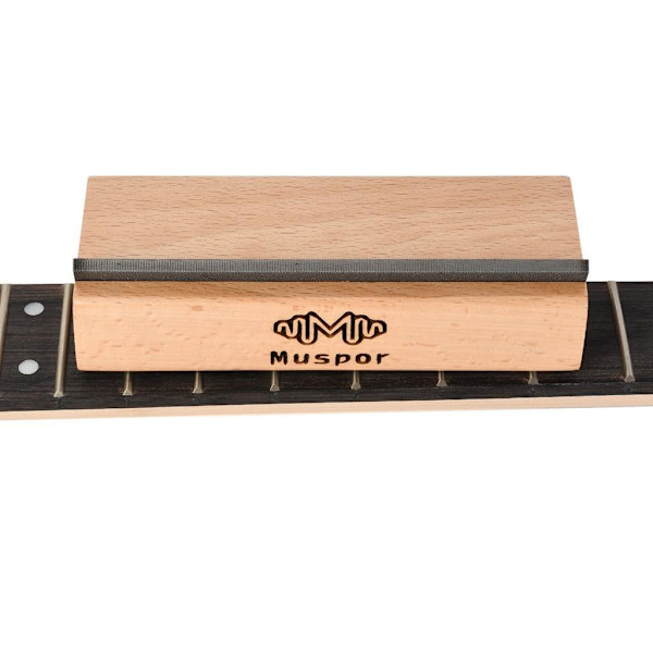 1/2 Fret Beveling File Fret End Bevel Flush Files För Luthier 1 Pc