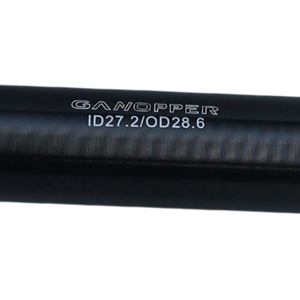 1/2/3/5 Sadelstolpe i aluminiumlegering 100 mm lång ombyggnad 27.2 to 28.6 1 Pc