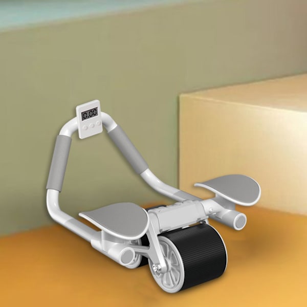 Armbågsstöd För Ab Roller Wheel Automatisk returträning Gray