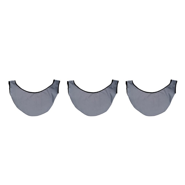 1/2/3/5 Deluxe Black Bowling Ball Microfiber Handdukshållare Grey 3PCS