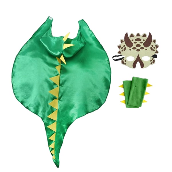 1/2/3/5 Dragon Clothing Trick or Treating Cape Cosplay Cartoon Dragon Clothing 82.5x66cm 5Set