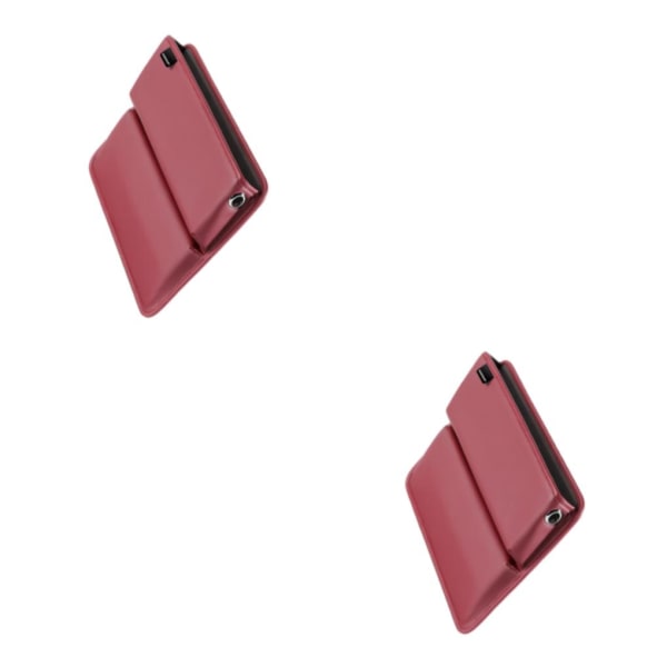 1/2/3/5 Gap Filler PU Läder Passar för nycklar Plånbok för småsaker Wine Red 2PCS