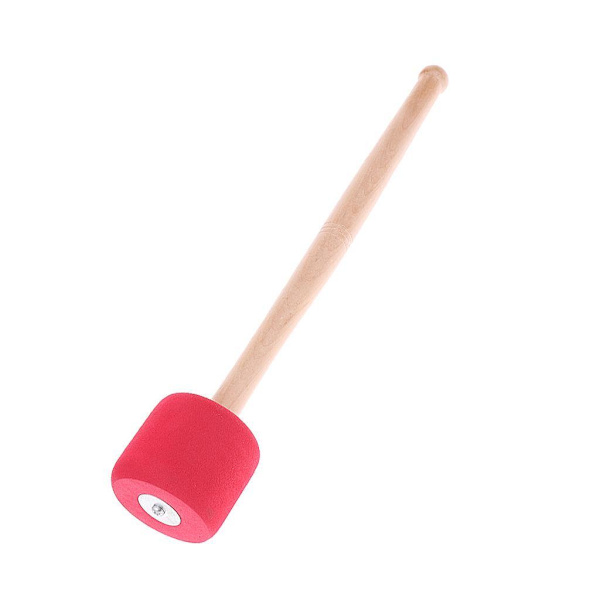 1/2 Bass Drum Mallet Stick Foam Mallet Percussion med trä 1Set