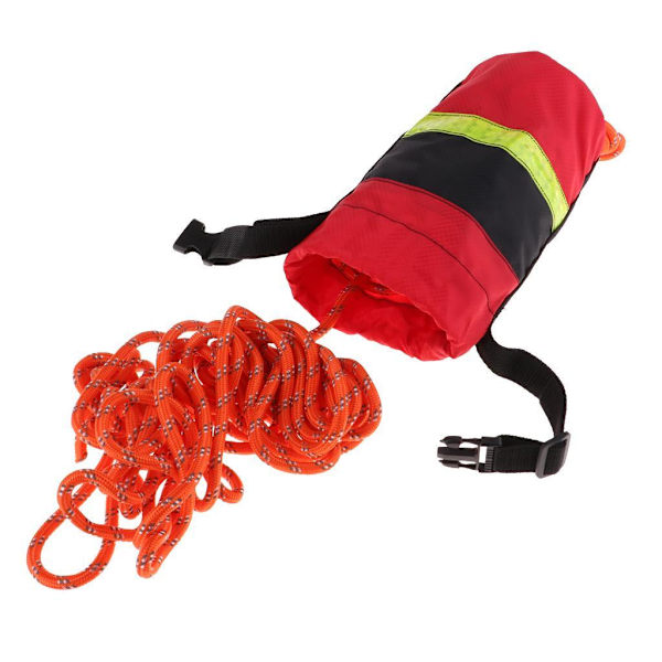 Säkerhet Kastväskor För Rescue Kajakpaddling Reflekterande vatten För Red Black 16M