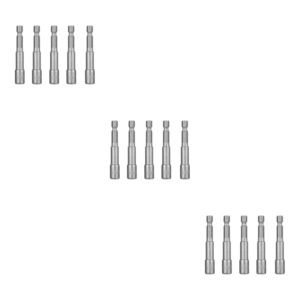 1/2/3/5 5 delar mutterdragare skaft pneumatisk skruvmejsel 6x65mm 3PCS