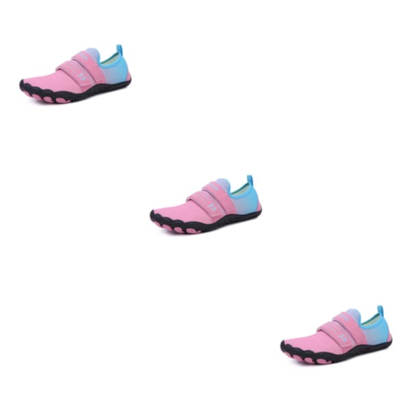 1/2/3 Strandpromenad Vattensko Vada Sneakers Nonslip Fitness Pink Size 37 3PCS