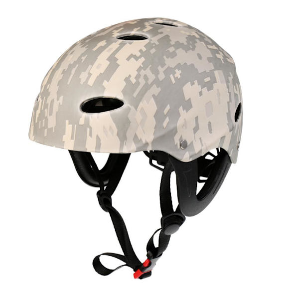 Vuxen vattensportsäkerhet för kajakkanot, hård cap förbättrad Digital Camo L