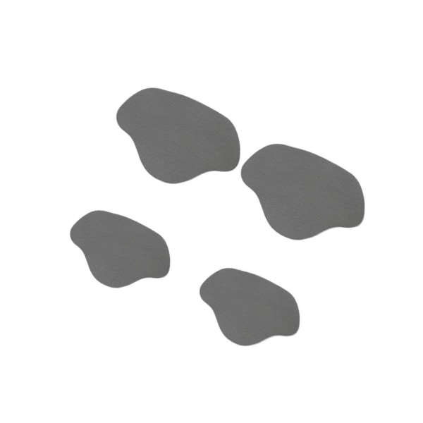 1/2/3/5 Shoe Häl Pad Innersula Häl Reparation Heel Stick för män & gray 1Set