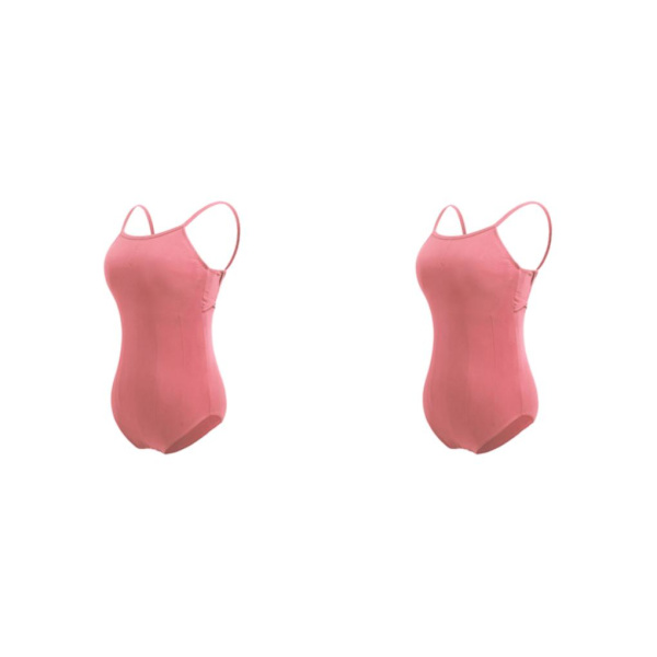 1/2/3 Dance Body Balett Leotard Dansoutfit Andas Rose Brown XXL 2PCS