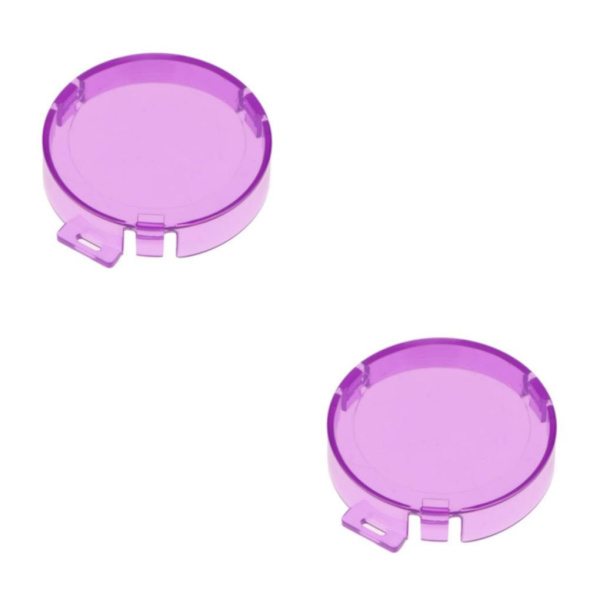 1/2/3/5 vattentätt dyklinsfilter case Purple 43mm 2Set