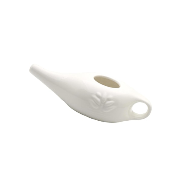 1/2/3/5 Keramik Neti Pot Leakproof Sinus Rinse Pot Tålig för White 19x9x6cm 1Set