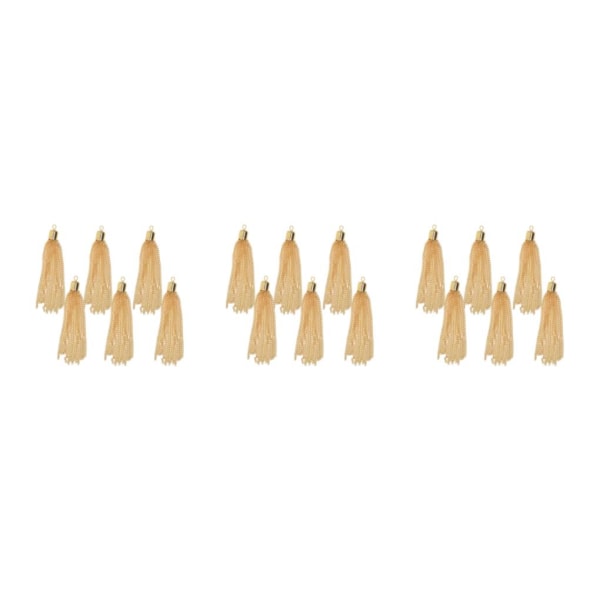 1/2/3/5 6 delar Handgjorda Boho Long Chain Tofshängen Light gold 3Set