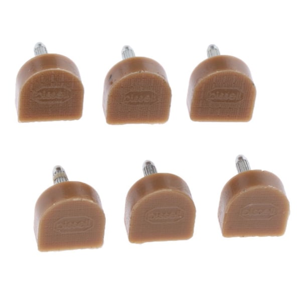 1/2/3/5 3 par Snygga högklackade tips Taps Skoreparation Apricot 14x14mm 1Set