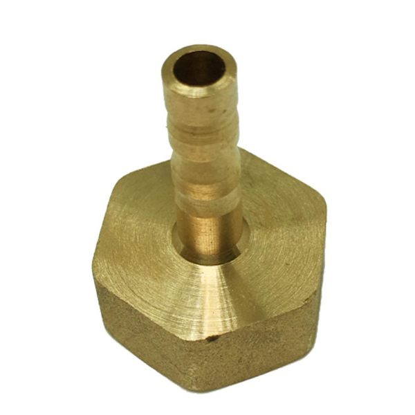 1/2/3/5 pneumatisk slangkoppling hona mässing/VVS-kopplingar 6mm 1Set