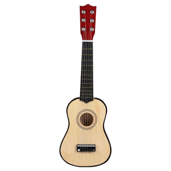 Mini 21 tum 6 strängar akustisk gitarr Musikinstrument present Wood 21 inch