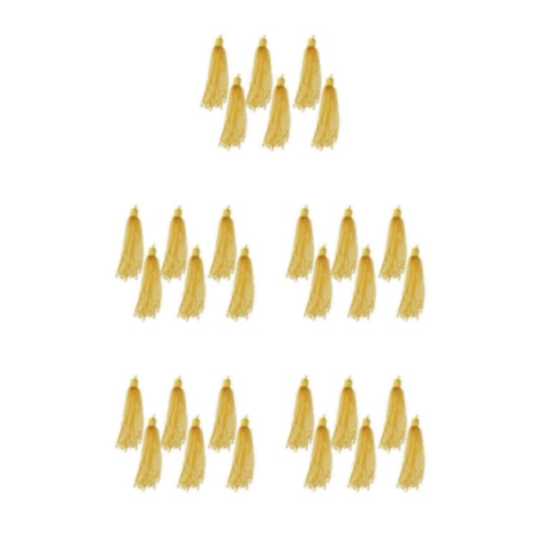 1/2/3/5 6 delar Handgjorda Boho Long Chain Tofshängen Gold 5Set