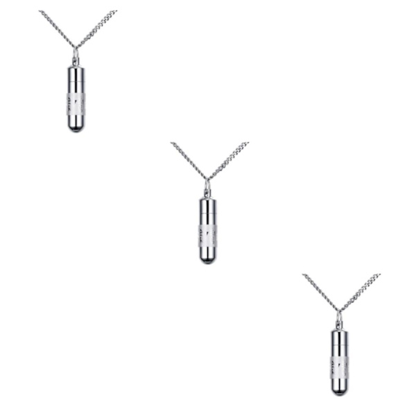 1/2/3/5 rostfritt stål buddhistiskt mantra minnessak hänge 11mm 3Set
