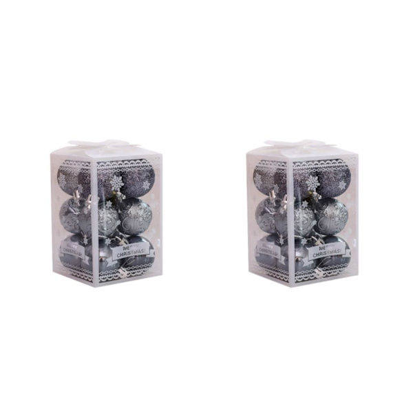 1/2/3/5 12 st/ set Hållbar konstruktion Elegant och delikat gray 2Set