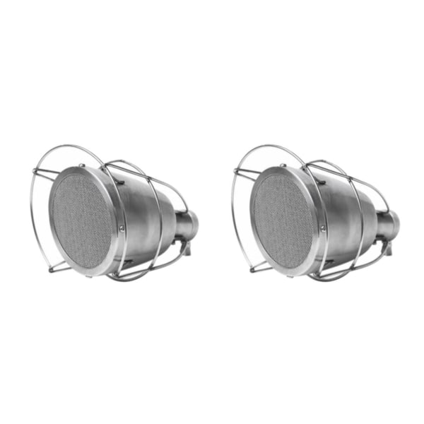 1/2 stål kulinarisk ficklampa tillbehör Multi-funktion kock matlagning 2PCS