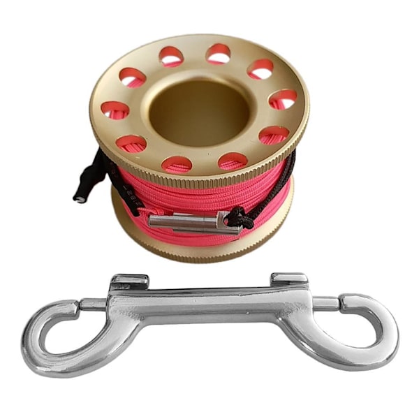 1/2/3/5 Diving Finger Reel Guide Spool 15m Line Dual Ended För Gold 15M Wire 1 Pc