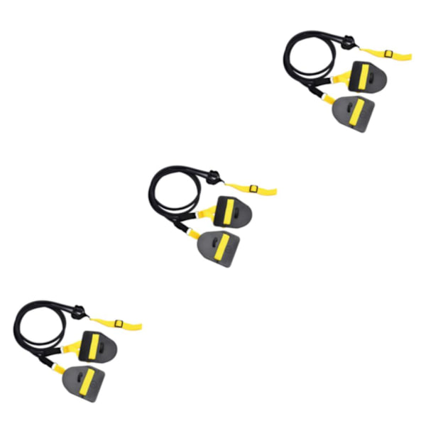 1/2/3/5 Motståndsband för simning För Armtränare för För Black 60lb 3PCS